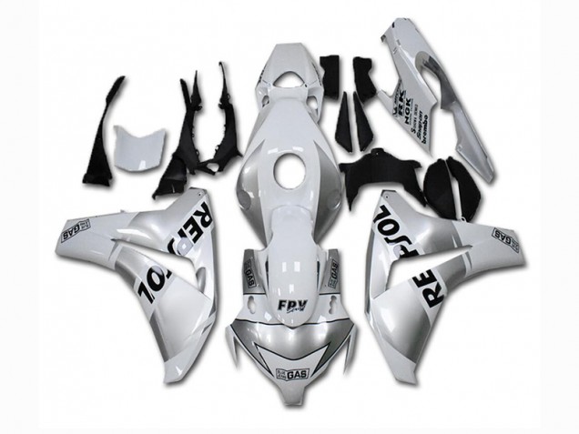 Plata Blanco Repsol Carenado Honda CBR 1000 RR 2008-2011 Plata Blanco Repsol Carenado Honda CBR 1000 RR 2008-2011