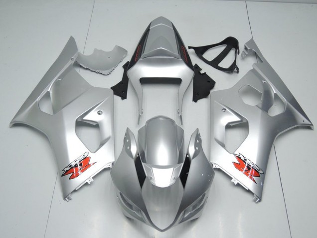 Plata Estilo OEM Carenado Suzuki GSXR 1000 K3 2003-2004 Plata Estilo OEM Carenado Suzuki GSXR 1000 K3 2003-2004