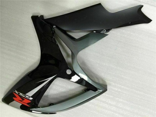 Plata Gris ABS Plástico Suzuki GSXR 600 / 750 K6 2006-2007