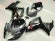 Plata Gris ABS Plástico Suzuki GSXR 600 / 750 K6 2006-2007