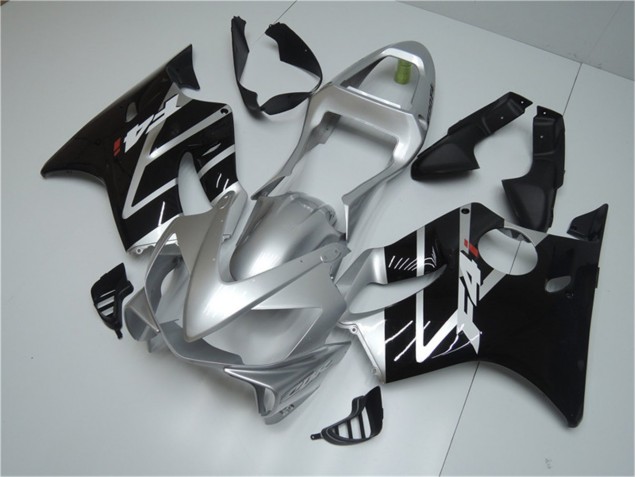 Plata Negro Carenado Honda CBR 600 F4i 2001-2003 Plata Negro Carenado Honda CBR 600 F4i 2001-2003