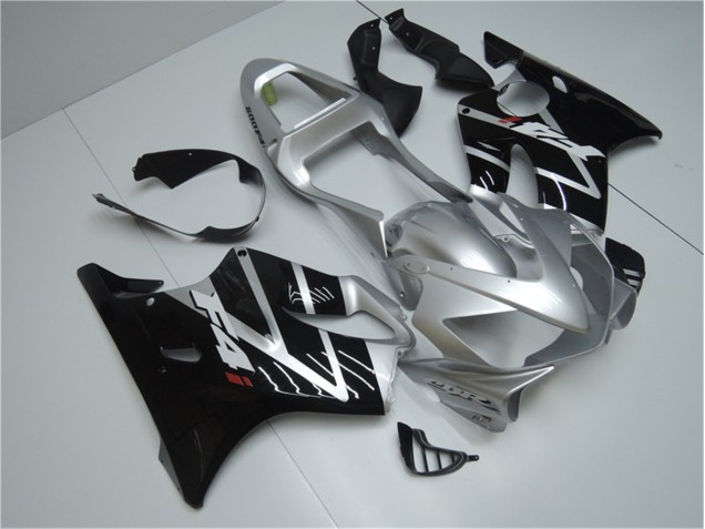 Plata Negro Carenado Honda CBR 600 F4i 2001-2003 Plata Negro Carenado Honda CBR 600 F4i 2001-2003