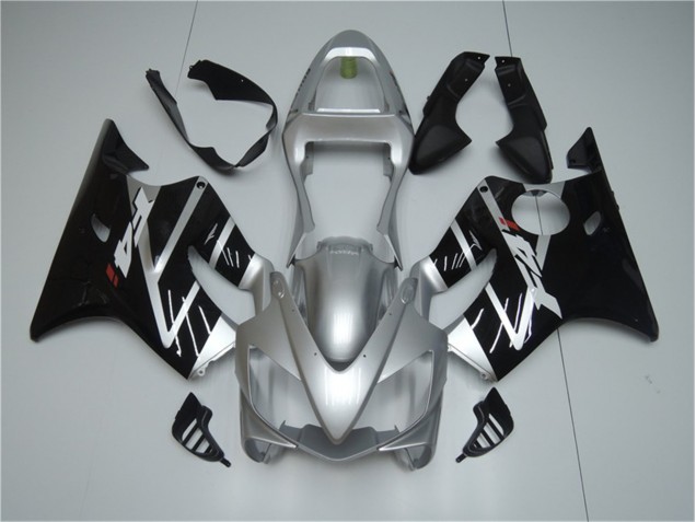 Plata Negro Carenado Honda CBR 600 F4i 2001-2003 Plata Negro Carenado Honda CBR 600 F4i 2001-2003