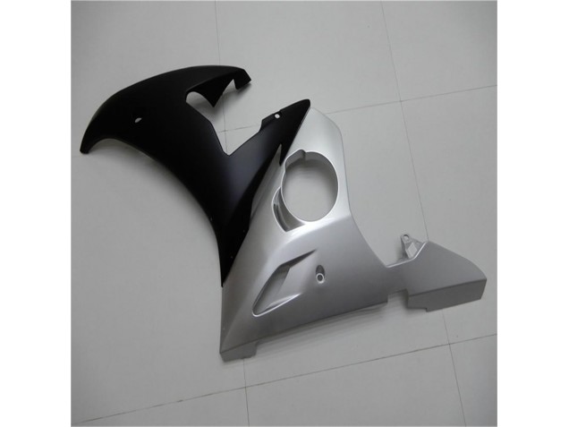 Plata Negro Carenado Yamaha R6 2003-2005 Plata Negro Carenado Yamaha R6 2003-2005