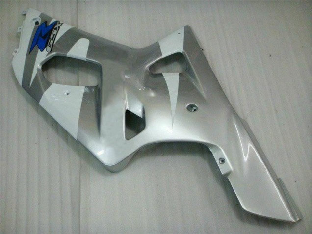 Plata Negro Carrocería Suzuki GSXR 600 / 750 K1 K2 K3 2001-2003