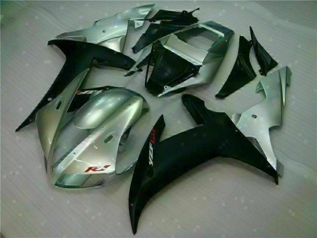Plata Negro Kits Carenado Yamaha R1 2002-2003 Plata Negro Kits Carenado Yamaha R1 2002-2003