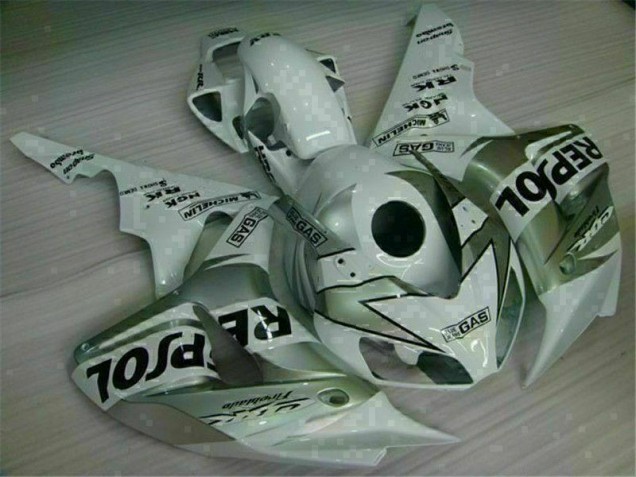 Plata Repsol Kit ABS Carenado Honda CBR 1000 RR 2004-2005 Plata Repsol Kit ABS Carenado Honda CBR 1000 RR 2004-2005