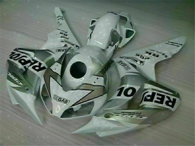 Plata Repsol Kit ABS Carenado Honda CBR 1000 RR 2004-2005 Plata Repsol Kit ABS Carenado Honda CBR 1000 RR 2004-2005