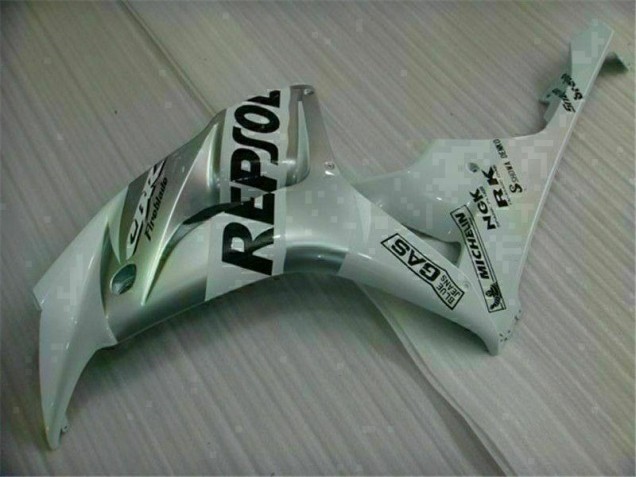 Plata Repsol Kit ABS Carenado Honda CBR 1000 RR 2004-2005 Plata Repsol Kit ABS Carenado Honda CBR 1000 RR 2004-2005