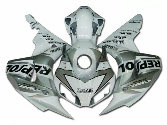 Plata Repsol Kit ABS Carenado Honda CBR 1000 RR 2004-2005 Plata Repsol Kit ABS Carenado Honda CBR 1000 RR 2004-2005