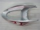 Plata Rojo Llamas Carenado Kawasaki ZX6R 2005-2006 Plata Rojo Llamas Carenado Kawasaki ZX6R 2005-2006