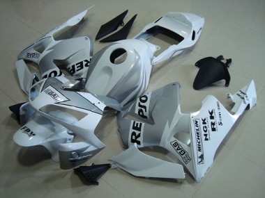 Repsol Blanco Plata Carenado Honda CBR 600 RR 2003-2004