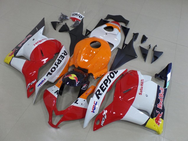 Repsol Red Bull Carenado Honda CBR 600 RR 2009-2012 Repsol Red Bull Carenado Honda CBR 600 RR 2009-2012