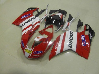 Rojo 46 Carenado Ducati 848 1098 1198 2007-2014