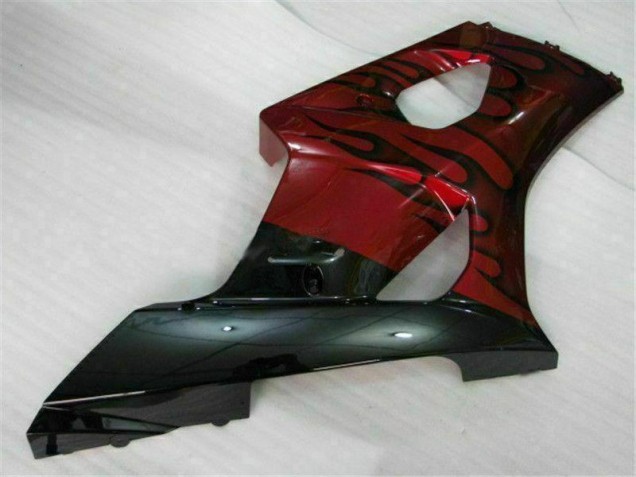 Rojo ABS Plástica Suzuki GSXR 1000 K3 2003-2004
