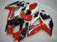 Rojo Blanco ABS Carenado Suzuki GSXR 600 / 750 K6 2006-2007 Rojo Blanco ABS Carenado Suzuki GSXR 600 / 750 K6 2006-2007