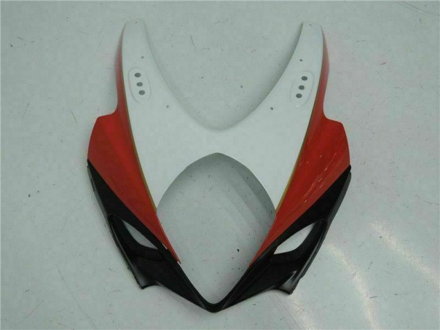 Rojo Blanco ABS Plástica Suzuki GSXR 1000 K7 2007-2008 Rojo Blanco ABS Plástica Suzuki GSXR 1000 K7 2007-2008
