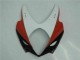 Rojo Blanco ABS Plástica Suzuki GSXR 1000 K7 2007-2008 Rojo Blanco ABS Plástica Suzuki GSXR 1000 K7 2007-2008