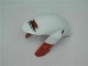 Rojo Blanco ABS Plástica Suzuki GSXR 1000 K7 2007-2008 Rojo Blanco ABS Plástica Suzuki GSXR 1000 K7 2007-2008