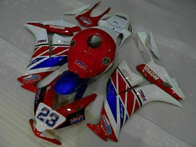 Rojo Blanco Azul 23 Carenado Honda CBR 1000 RR 2012-2016 Rojo Blanco Azul 23 Carenado Honda CBR 1000 RR 2012-2016
