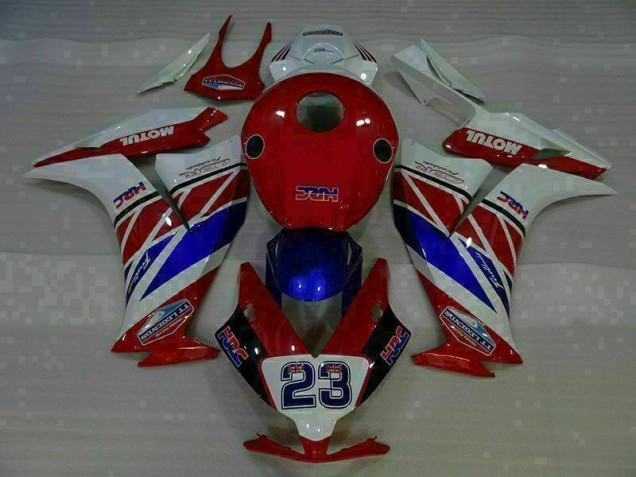 Rojo Blanco Azul 23 Carenado Honda CBR 1000 RR 2012-2016 Rojo Blanco Azul 23 Carenado Honda CBR 1000 RR 2012-2016