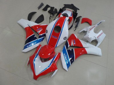 Rojo Blanco Azul HRC Kits Completo Carenado Honda CBR 1000 RR 2008-2011