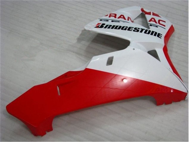 Rojo Blanco Carenado Honda CBR 600 RR 2005-2006 Rojo Blanco Carenado Honda CBR 600 RR 2005-2006