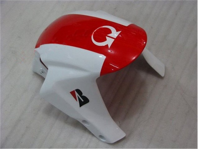 Rojo Blanco Carenado Honda CBR 600 RR 2005-2006 Rojo Blanco Carenado Honda CBR 600 RR 2005-2006