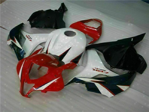 Rojo Blanco Carenado Honda CBR 600 RR 2009-2012