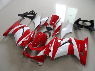 Rojo Blanco Carenado Kawasaki ZX 250R 2008-2012