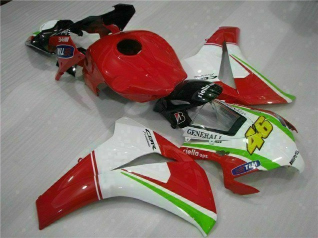 Rojo Blanco Carrocería Honda CBR 1000 RR 2008-2011