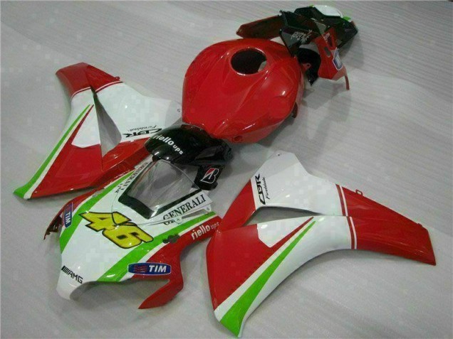 Rojo Blanco Carrocería Honda CBR 1000 RR 2008-2011