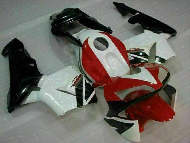 Rojo Blanco Carrocería Honda CBR 600 RR 2003-2004 Rojo Blanco Carrocería Honda CBR 600 RR 2003-2004
