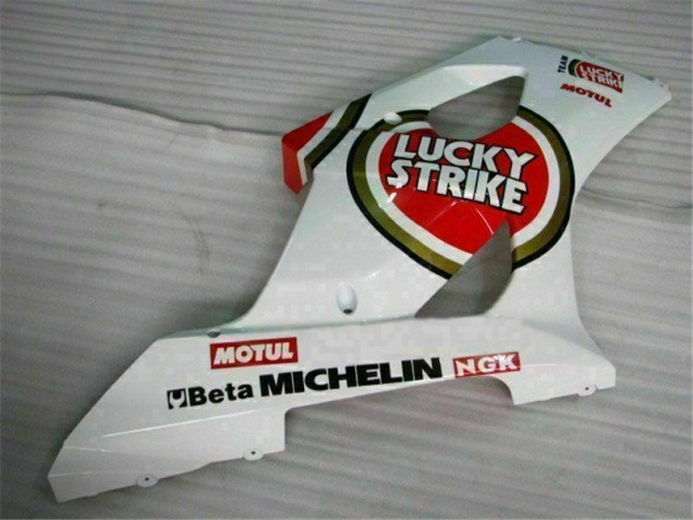 Rojo Blanco Carrocería Suzuki GSXR 1000 K3 2003-2004