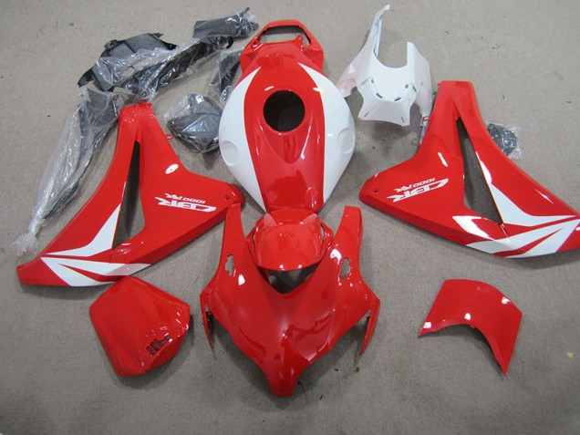 Rojo Blanco Fireblade Carenado Honda CBR 1000 RR 2008-2011
