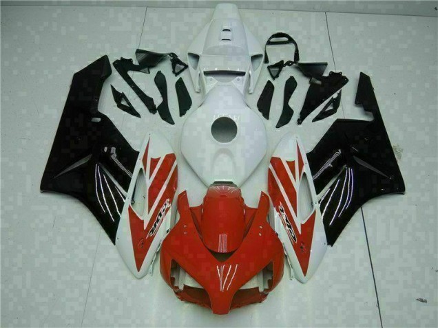 Rojo Blanco Inyección Kits Carenado Honda CBR 1000 RR 2004-2005 Rojo Blanco Inyección Kits Carenado Honda CBR 1000 RR 2004-2005