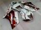 Rojo Blanco Kit Completo Carenado Suzuki GSXR 1000 K3 2003-2004