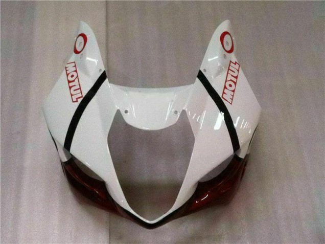 Rojo Blanco Kit Completo Carenado Suzuki GSXR 1000 K3 2003-2004