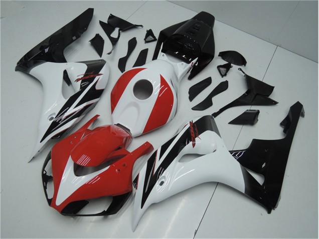 Rojo Blanco Negro ABS Kits Carenado Honda CBR 1000 RR 2006-2007 Rojo Blanco Negro ABS Kits Carenado Honda CBR 1000 RR 2006-2007