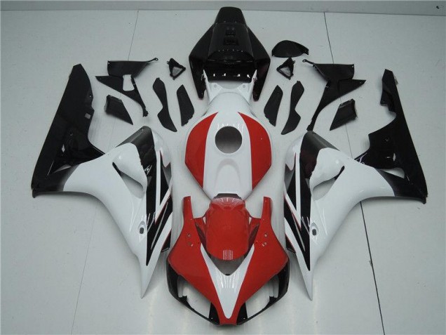 Rojo Blanco Negro ABS Kits Carenado Honda CBR 1000 RR 2006-2007 Rojo Blanco Negro ABS Kits Carenado Honda CBR 1000 RR 2006-2007