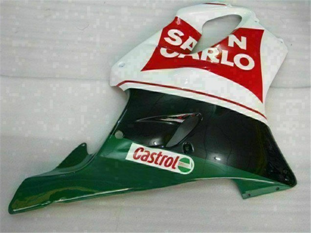 Rojo Blanco Negro San Carlo Carenado Honda CBR 600 F4i 2001-2003 Rojo Blanco Negro San Carlo Carenado Honda CBR 600 F4i 2001-2003