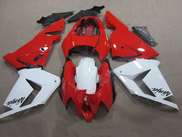 Rojo Blanco Ninja Carenado Kawasaki ZX10R 2003-2005