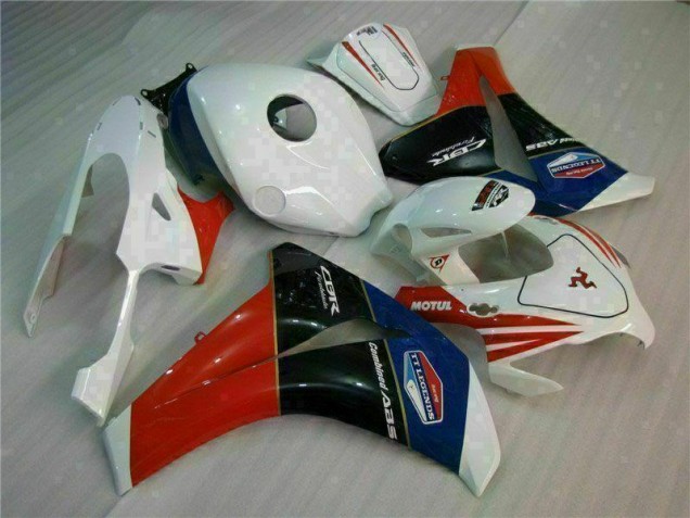 Rojo Blanco Plástico Honda CBR 1000 RR 2008-2011