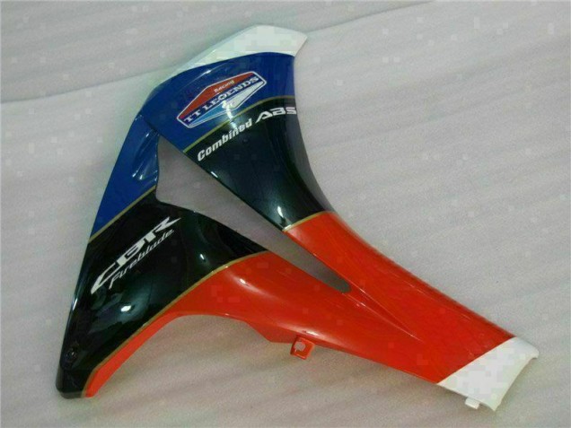 Rojo Blanco Plástico Honda CBR 1000 RR 2008-2011