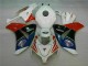 Rojo Blanco Plástico Honda CBR 1000 RR 2008-2011