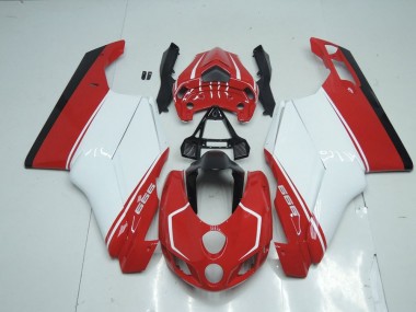Rojo Blanco Rojo Carenado Ducati 749 999 2005-2006
