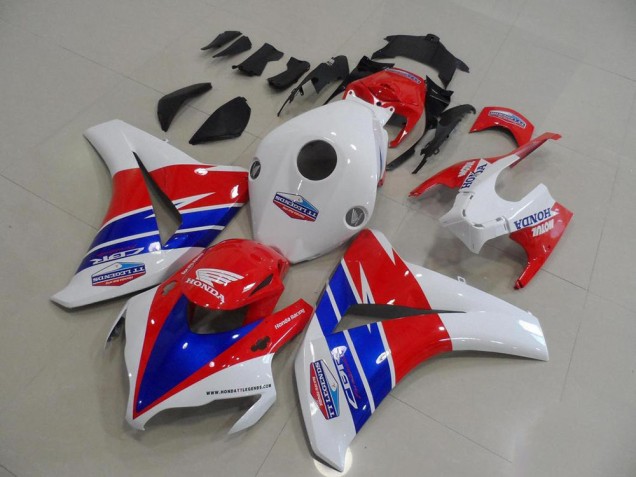 Rojo Blanco TT Legends Carenado Honda CBR 1000 RR 2008-2011