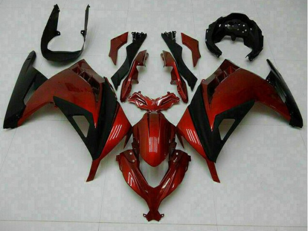 Rojo Carenado Kawasaki EX300 2013-2016 Rojo Carenado Kawasaki EX300 2013-2016