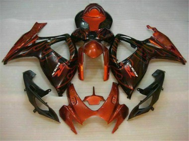 Rojo Carenados Suzuki GSXR 600 / 750 K6 2006-2007