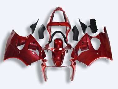Rojo Carrocería Kawasaki ZX6R 2000-2002